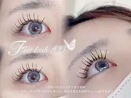 《10月限定クーポン》 セーブルエクステ80本 フラットセーブル変更¥550🫧 再来料金+¥1000🎀