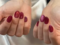 マグネットフラッシュネイル　ソフトジェルオフ込み