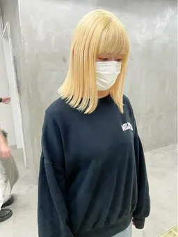 🎏🔅大工事クーポン🔅🎏ダブルカラー2回(ブリーチあり)&カラー&トリートメント🧴