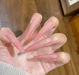 🐳【チップ長さ出し】カラーグラデーション（ベースあり)🐳