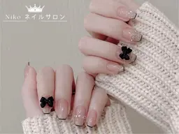 研修ネイリスト今月のおすすめ定額デザイン60種以上　オフィスネイル￥4000円
