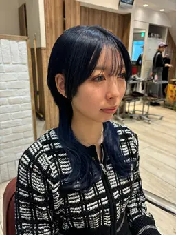 短くても大丈夫◎ウルフカット✂️+襟足ポイントエクステ20本コース🐺