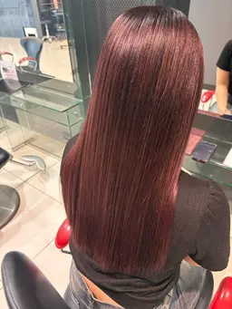 🐶ブリーチなしWカラー+クイックトリートメント🐶