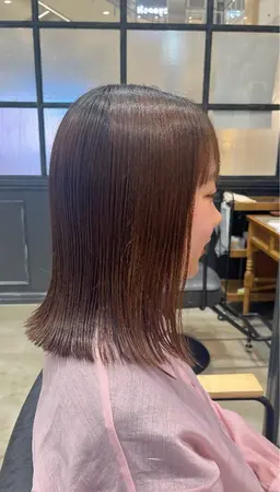 似合わせカット+縮毛矯正