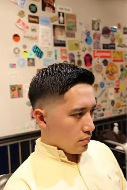 【barberstyle】フェードカット＋顔剃り