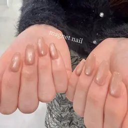 12/1 14:45- ジェル長さだしマグネットフラッシュネイル可能✨　オフ無しの方限定💅ネイルオイルプレゼント🎁✨