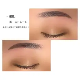 ♥HBL/ハリウッドブロウリフト(毛流れ改善+WAX脱毛+メイク仕上げ)(minimo限定)