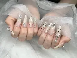 ✨️【12月13.14.15日限定クーポン】✨チップ10本🎀4本つけ放題アートコース(120分)💅オフなし❌