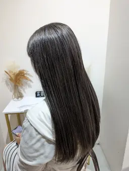【カット+ダブルカラー+ハホニコtreatment】