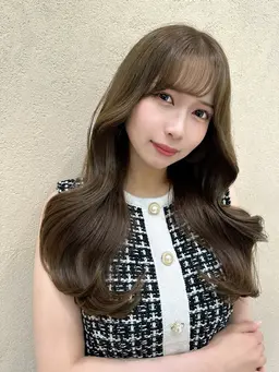 ✨毎日🉐✨先着順10名12月特別クーポン🇰🇷くびれヘア『カット＋透明感ヘアカラー＋ハホニコトリートメント』