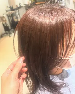 似合わせカット＋透明感カラー＋4ステップトリートメント
