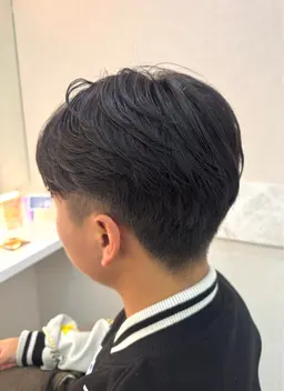 【平日限定】シャンプー＋メンズカット＋縮毛矯正