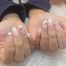 【60分オフなし】🧸グラデーションネイル🧸ラメ・フィルイン変更可🙆♀️ #天王寺#阿倍野