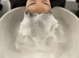 カット + オーガニッククレイヘッドスパ  レイヤーカット/顔周り/韓国風