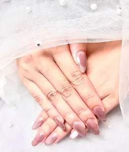 オフなしマグネットネイル