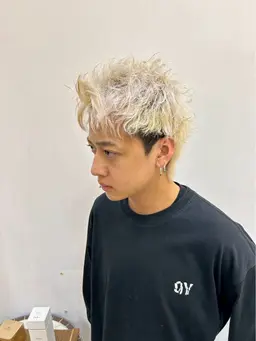 ミニモ限定特別価格🌈メンズカット＋ブリーチダブルカラー🌈