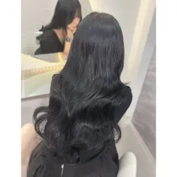 🩶9.10月限定🩶韓国風暗染カラーモデル⭐︎(1stepトリートメント・巻き髪付き)