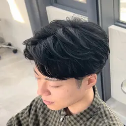 【メンズ】カット+シャンプー+眉カット