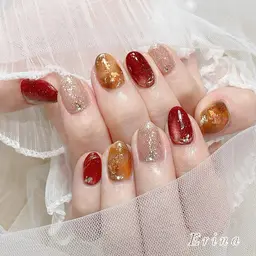 【ミニモ限定✨】パラジェル使用*季節の選べるアートサンプル10本アート定額コース