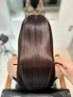 カラー＋髪質改善M.Oトリートメント