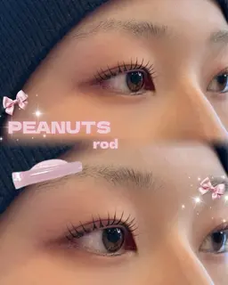 【⚠️ご予約時間変動あり】《他お客様と同時施術の為割引価格🙇🏻‍♀️》韓国式まつげパーマ🎅🏻🤍選べるロッド🎄