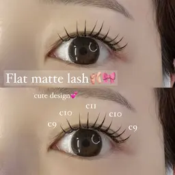 フラットマットラッシュ120本‎🤍