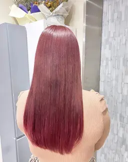 🤍ブリーチリタッチ➕カラー➕トリートメント🤍コテ巻き付き🌟