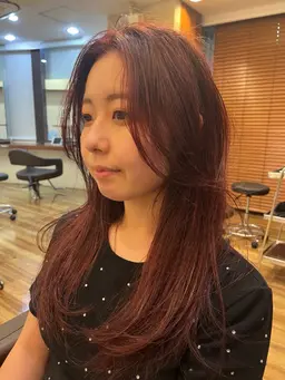 🫧ブリーチなし wcolor🫧【シャンプー、ブロー込み】