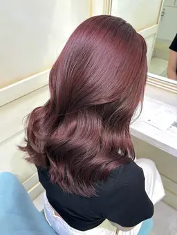 透明感カラー+ダメージケアトリートメント