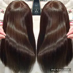 小顔カット＋イルミナカラー👼🏻🩵