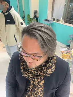 【撮影可】メンズバレイヤージュカラー