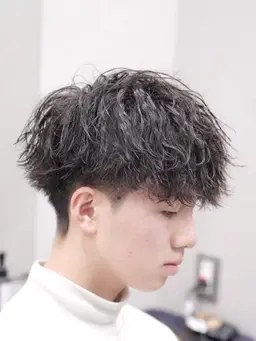 メンズカット+波巻きパーマ12000円→3300円!🍃