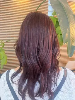 《土日祝限定19時〜22時限定クーポン》🎵ブリーチなしで作るに合わせダブルカラー🎵