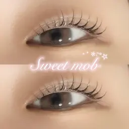 【まつげパーマ★ラウンド】スウィート・モブ➕コラーゲンTR