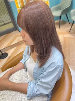 🌈 ブリーチなしダブルカラー＋メンテナンスカット高保湿トリートメント🌈