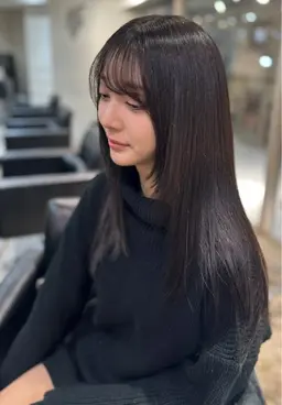 全体縮毛矯正(根本のみ、根本&毛先)【シャンプー、ブロー込み】