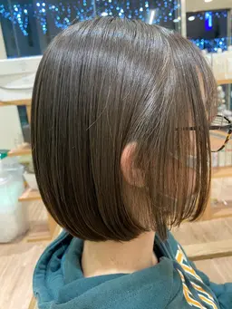 🌈前髪顔周りカット+顔周りストレート🌈