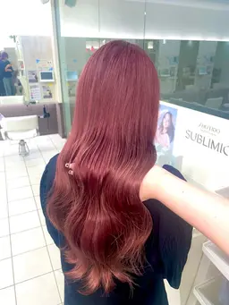 【ブリーチで叶える透明感🩵】ダブルカラー🎶（ブリーチ➕カラー）