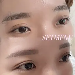 🎀ふんわり眉にしたい方探しています🎀韓国式まつ毛パーマ(新商材練習モデル)➕眉毛ワックス(毛量調整込み)