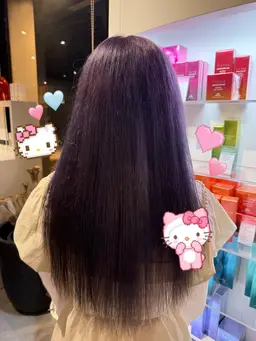 「ブリーチあり」 ケアブリーチ＆全体カラー