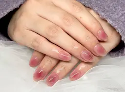 【ワンホンネイル】オフ込み💅チークネイル（全指チークネイル！）今だけお値打ち✨