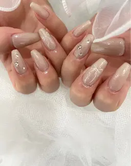 Jr.ネイリスト対応👑:サンプルデザイン【オフあり】 ※ご用意してる10種類のサンプルからお選びいただけます