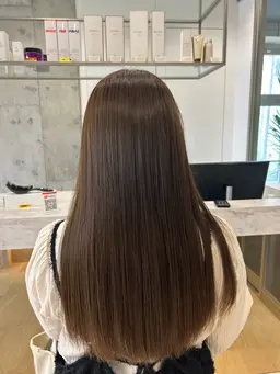 【ツヤツヤ】美髪カラー＋トリートメント