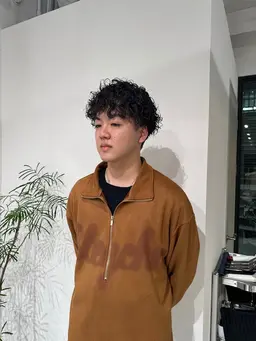 💈カット+ツイストスパイラルパーマ💈