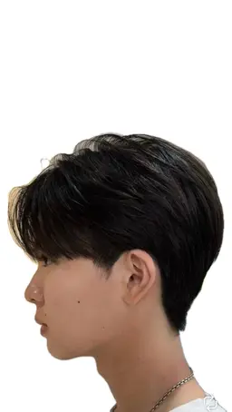 メンズマッシュカット➕炭酸シャンプー