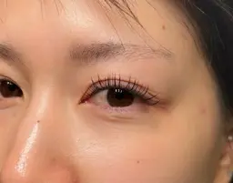 🫧フラットラッシュ100本+下まつげパーマ🫧束感仕上げok🌱