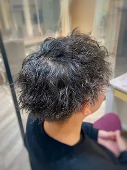 💈 メンズカット＋パーマ【ツイストスパイラルパーマ】¥8800