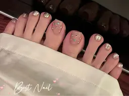 「フット」親指2本デザイン+マグネット/ワンカラー