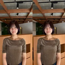 カット+髪質改善カラー+髪質改善りんご幹細胞TR ¥9900