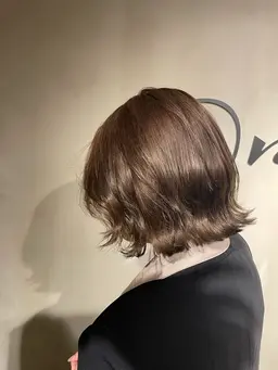 《ミニモ学割》U24"新生活応援クーポン"艶感カラー+3stepトリートメント